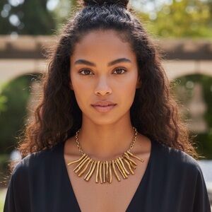 Statement Coral Branch Necklace Bohemian Style